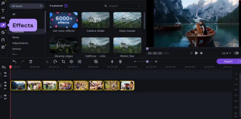 Movavi エフェクト