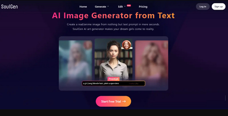 NSFWジェネレーター SoulGen