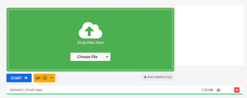 Online-Convert MP4からPNGコンバーター