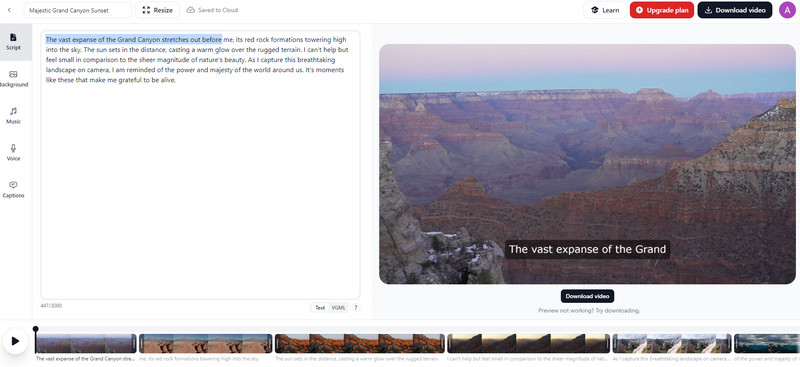 VideoGen AI YouTubeショートジェネレーター