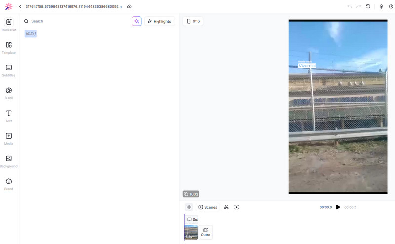 Vizard AI YouTubeショートジェネレーター