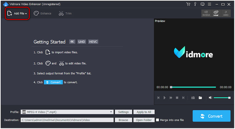 ブレている動画を追加する