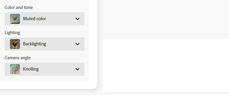 各種パラメータの調整