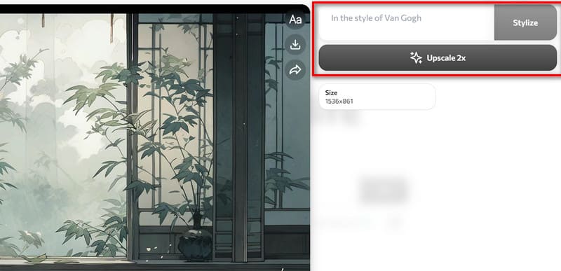 Catbird の高解像度化（Upscale）機能