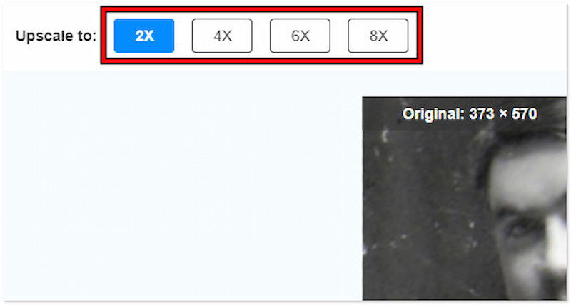 拡大レベルを選択