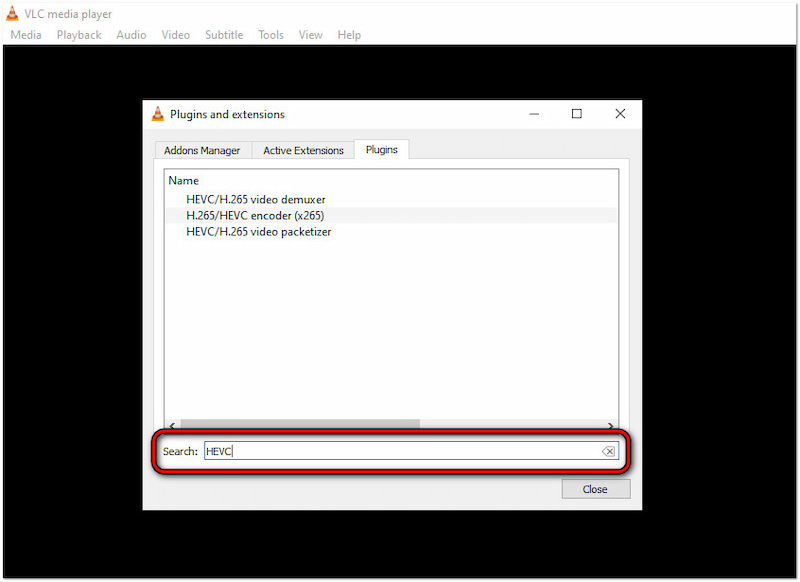 HEVC キーワードを入力