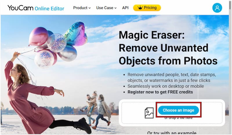 透かし入り画像をインポート