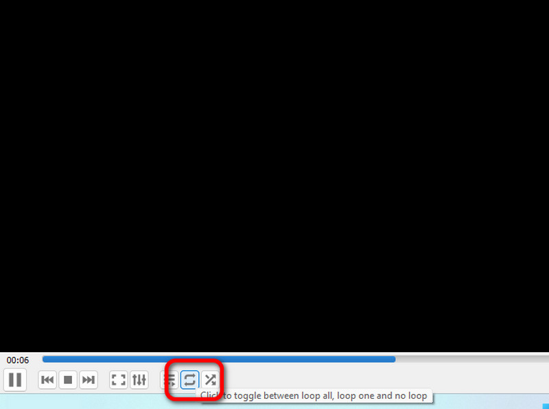 動画をループ再生 VLC