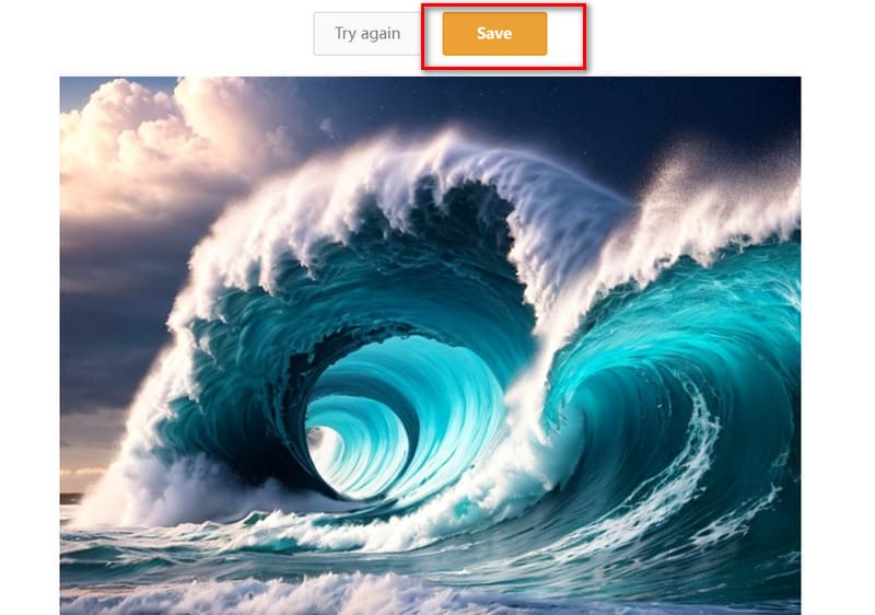 作成した画像を保存