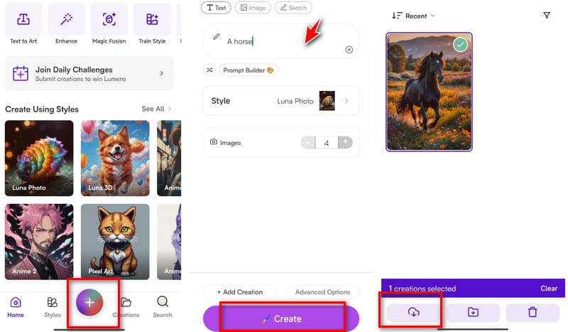Starryai モバイル