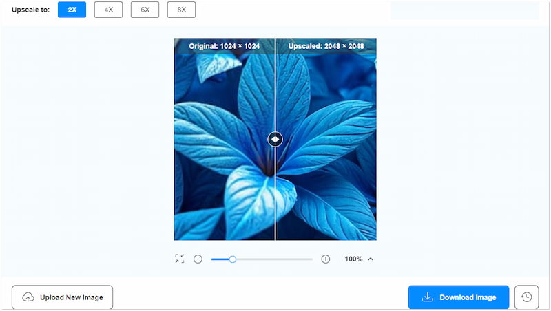 Vidmore 無料オンライン画像アップスケーラー