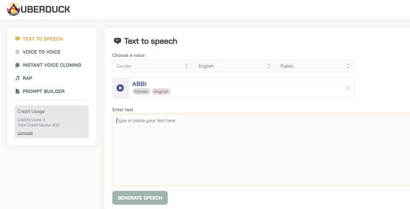 Uberduck AI の代替AI