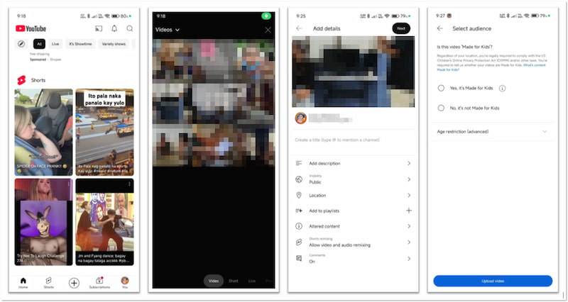 iPhone・AndroidでYouTubeに動画をアップロード
