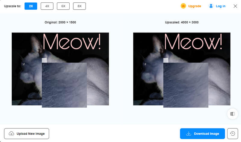 Vidmore Free Image Upscaler Online で Picsart 編集画像を強化