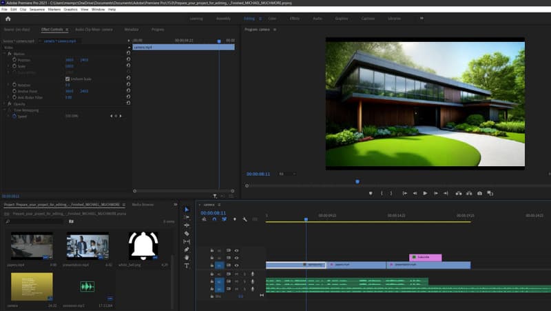 Lightowrks の代替としての Adobe Premiere Pro