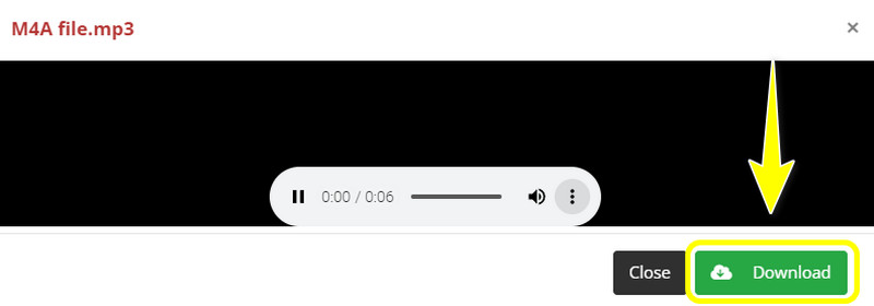 Cloudconvert で MP3 をダウンロード