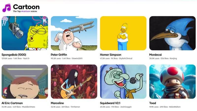 Jammable キャラクター向けAIボイスジェネレーター