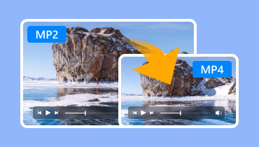 MP2からMP4へ変換