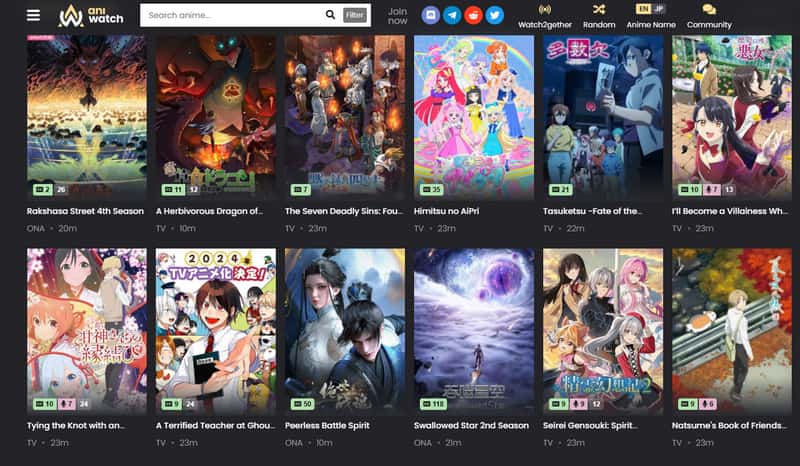 Animewatch アニメサイト