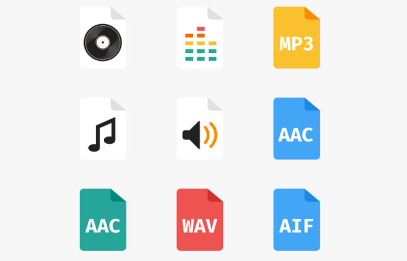 音声ファイル拡張子 イメージ