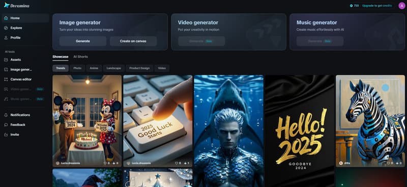 Dreamina の Canva 代替
