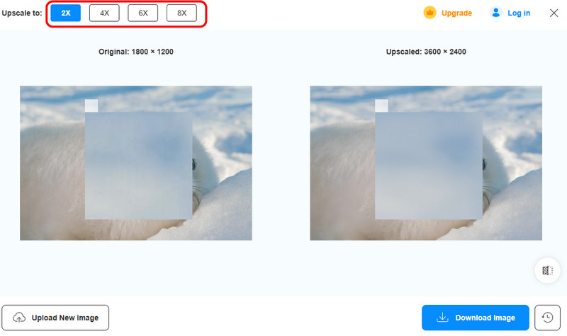 Vidmoreで画像を高画質化