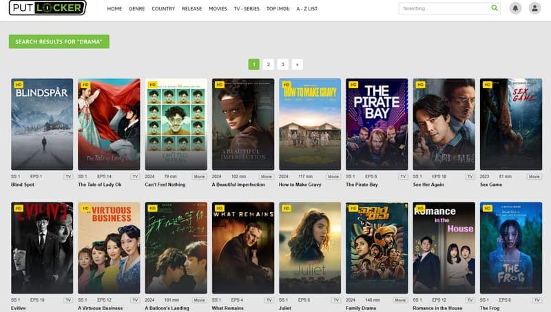 Putlocker 無料映画サイト