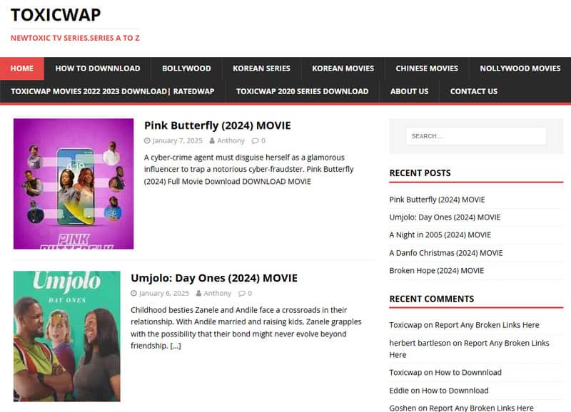 Toxicwap ダウンロードサイト