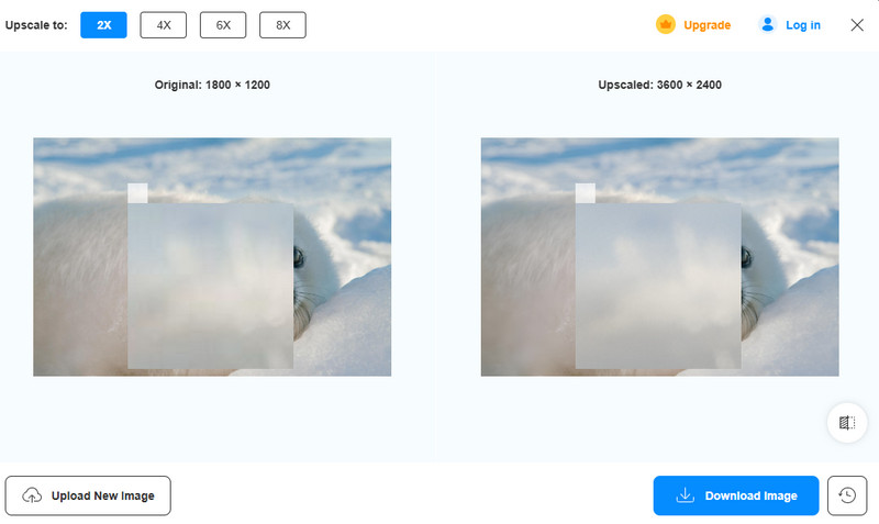 Vidmore 無料オンライン画像アップスケーラー