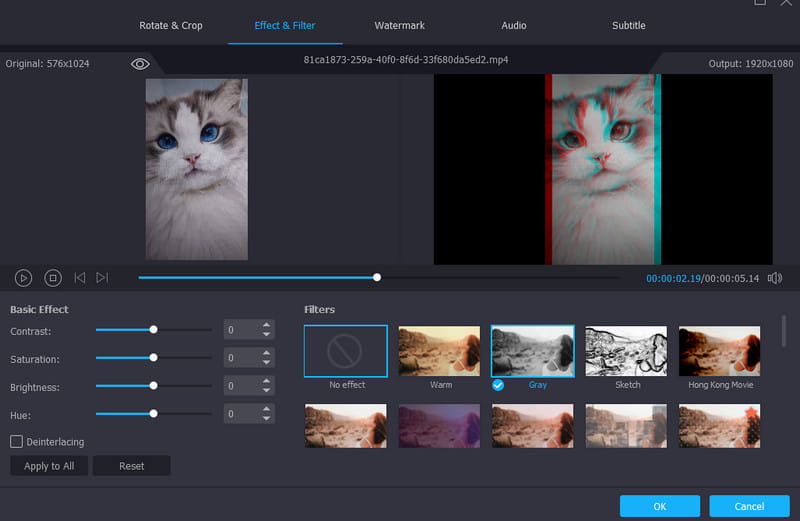 Vidmore Video Converter 高機能エディター