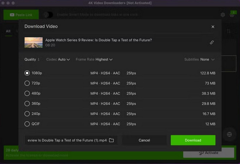 4K 動画ダウンローダー