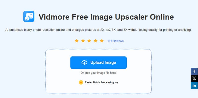 Bing AI Generator 画像強化用アップロード