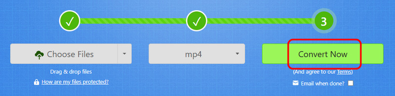 変換をダウンロード Zamzar