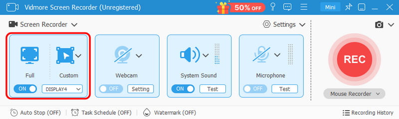 完全カスタム Vidmore