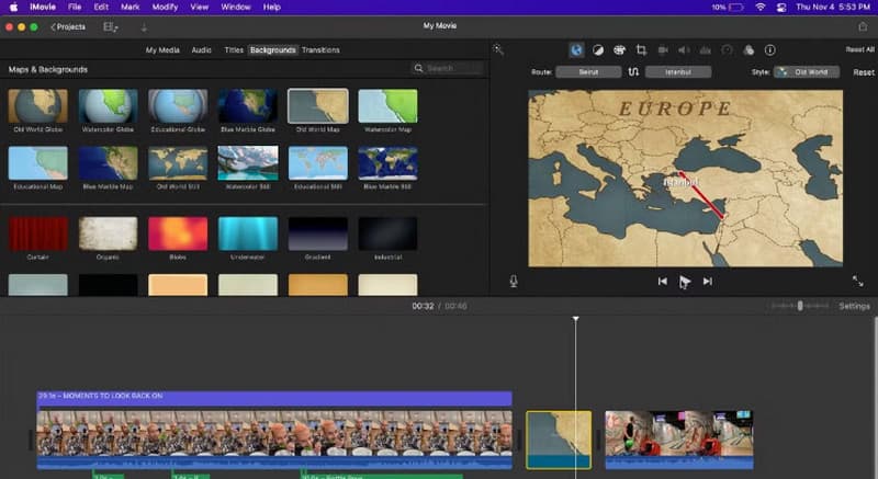 iMovie Editor for Mac