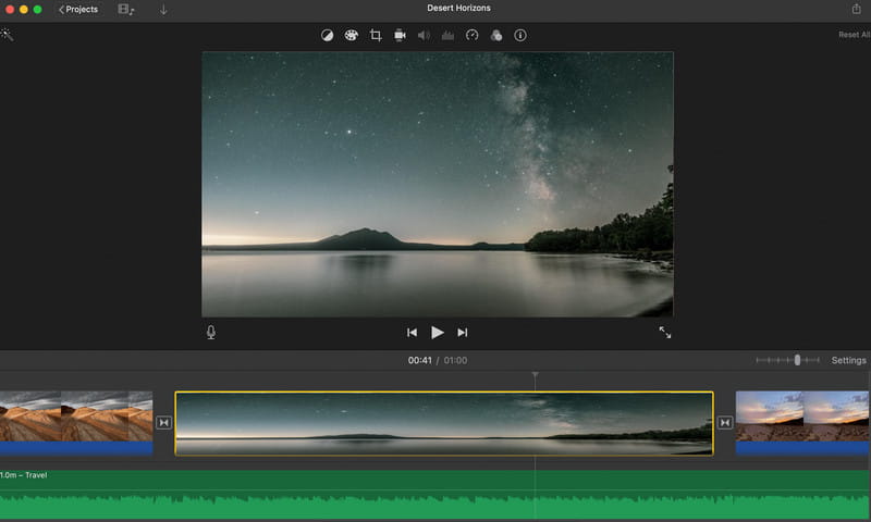 iMovie 動画編集 Mac