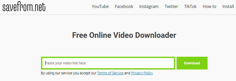 Savefrom 動画ダウンローダー