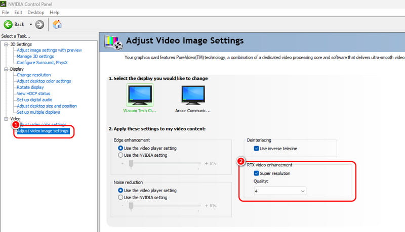 動画アップスケール NVIDIA RTX VLC