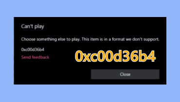 0xc00d36b4 エラー