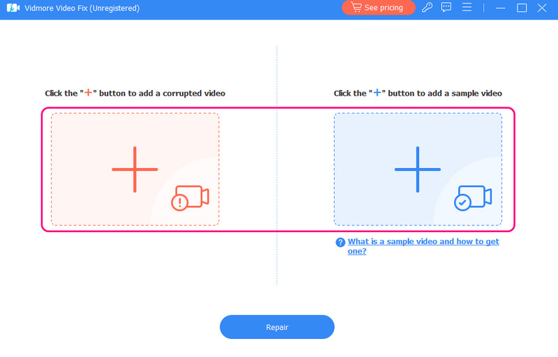 動画を追加するプラスオプション Vidmore
