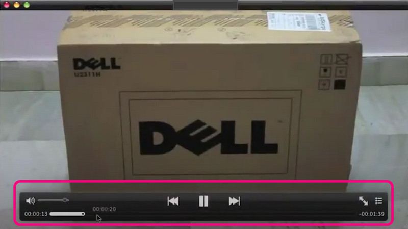 MPlayerX で WMV を再生