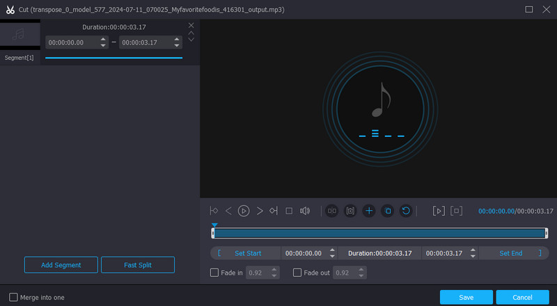 Vidmore オーディオ編集・変換ソフト