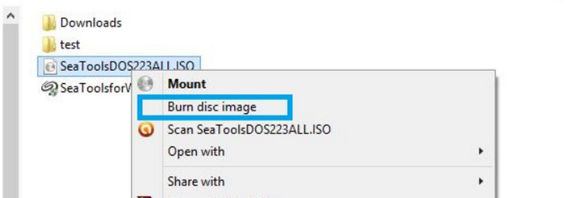 ディスクイメージを書き込む