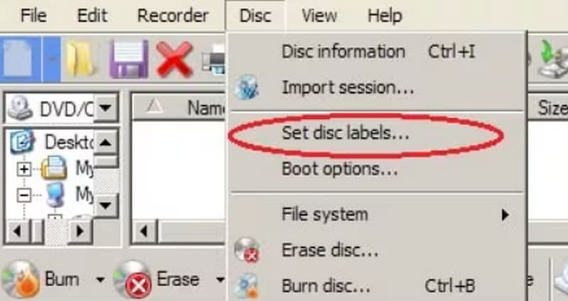 ラベルを付ける