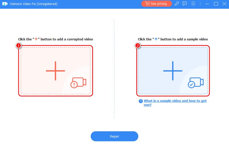 赤青プラス 動画を追加 Vidmore