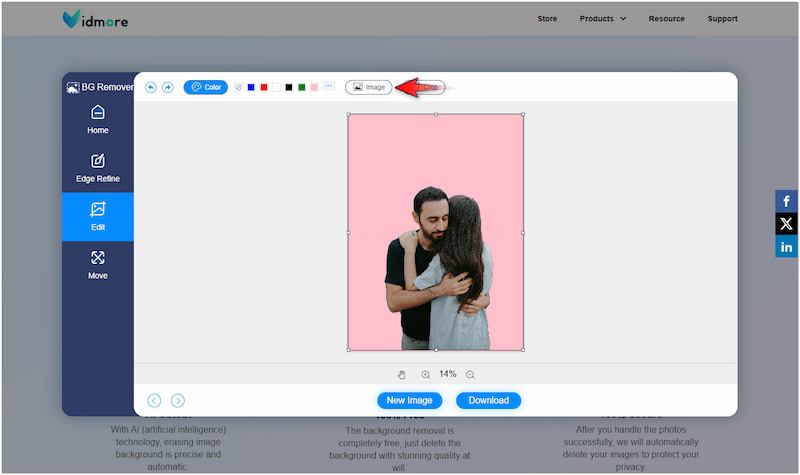 背景画像を置き換える