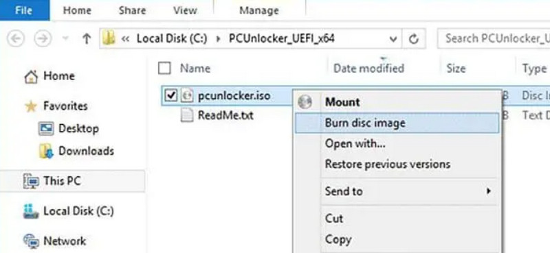 Windows 11 ISO の書き込み