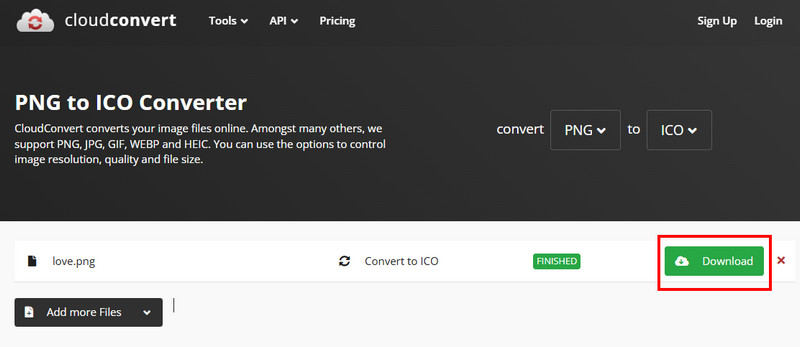 Ico Cloudconvert をダウンロード