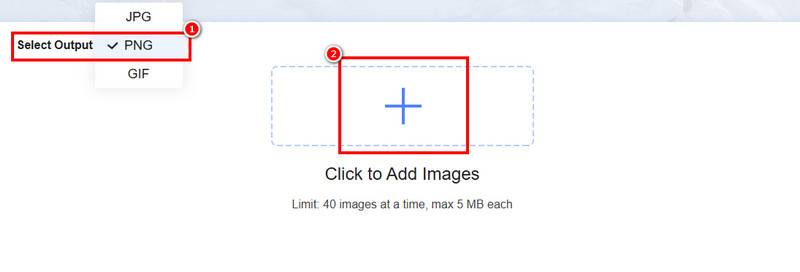 PNG を選択 プラス Vidmore