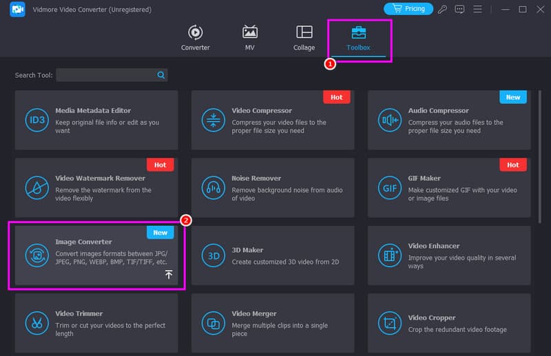 Toolbox Image Converter Plus Vidmore